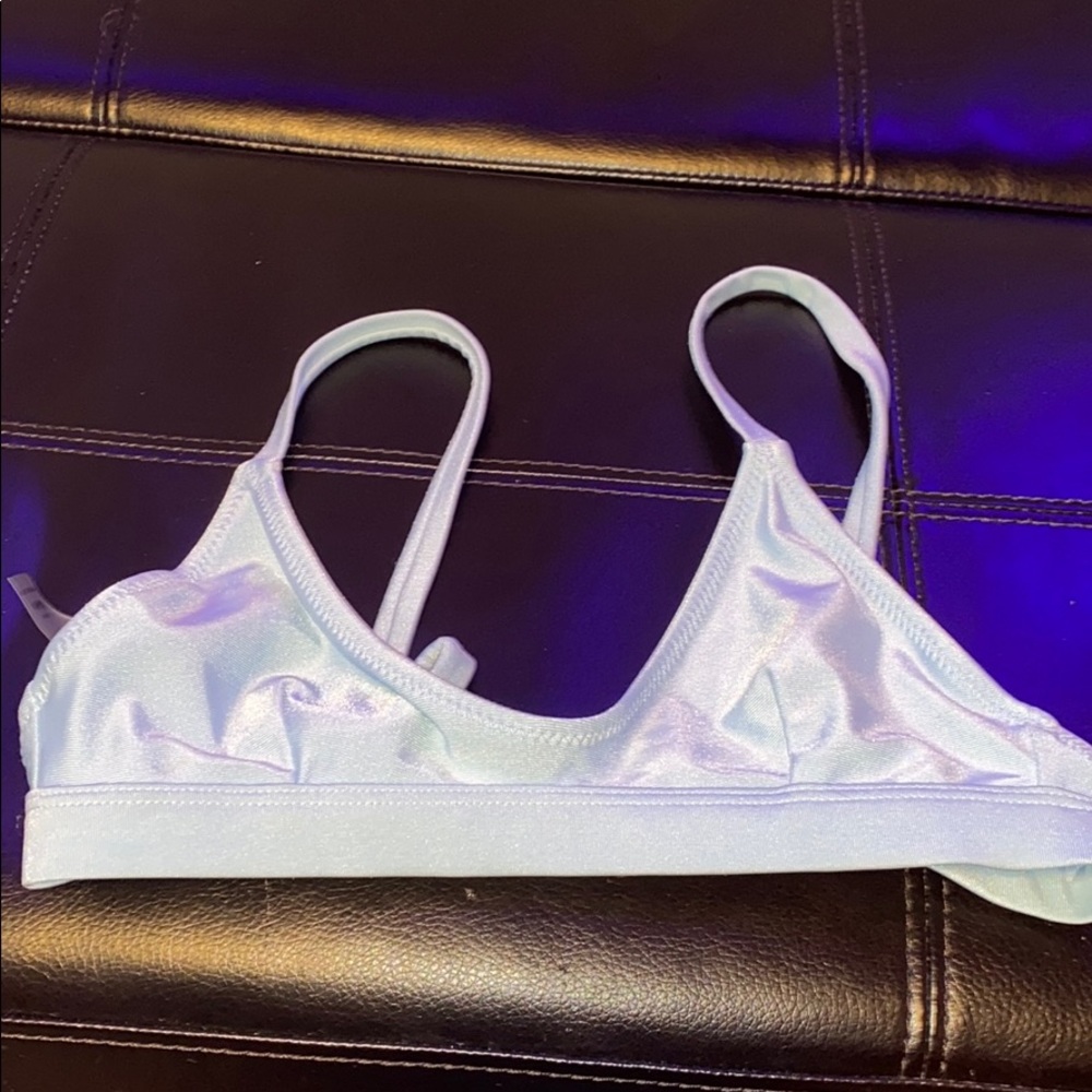 White Fox Bikini Top